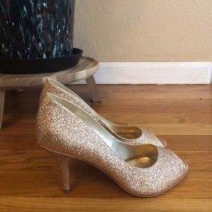 Nine West Gold Heels